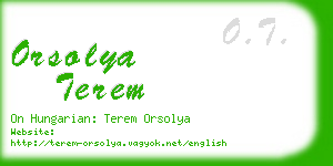 orsolya terem business card